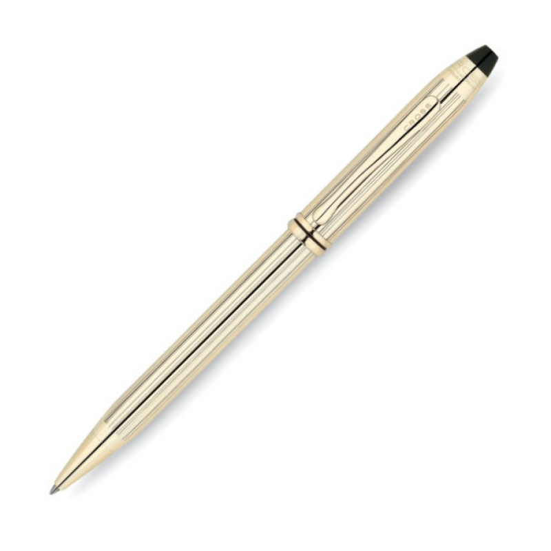 Cross Townsend 10 Karat Gold Filled / Rolled Gold Ballpoint Pen
