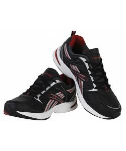 Prozone Black &amp; Red Running Shoes P-145