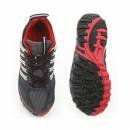 Prozone Men's Grey & Red Casual Shoes-P-152