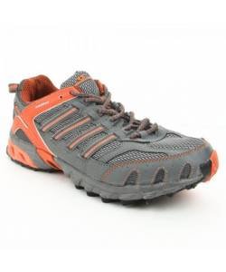 Prozone Men's Grey & Orange Casual Shoes-P-152