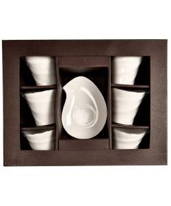 6 pcs Elegant cup and saucer set