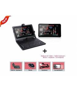 Ambrane A-7 Tablet+ Tablet Keyboard KB-7+ Mouse+ ScreenGuard+ Ea