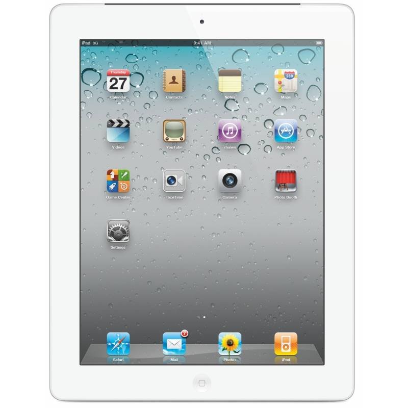 Apple The New iPad With Wifi - 16GB + 4G - White (MD369HN-A)