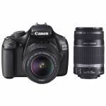 CANON EOS 1100D with Double Lens Kit (EF-S 18-55mm IS + EF-S 55-
