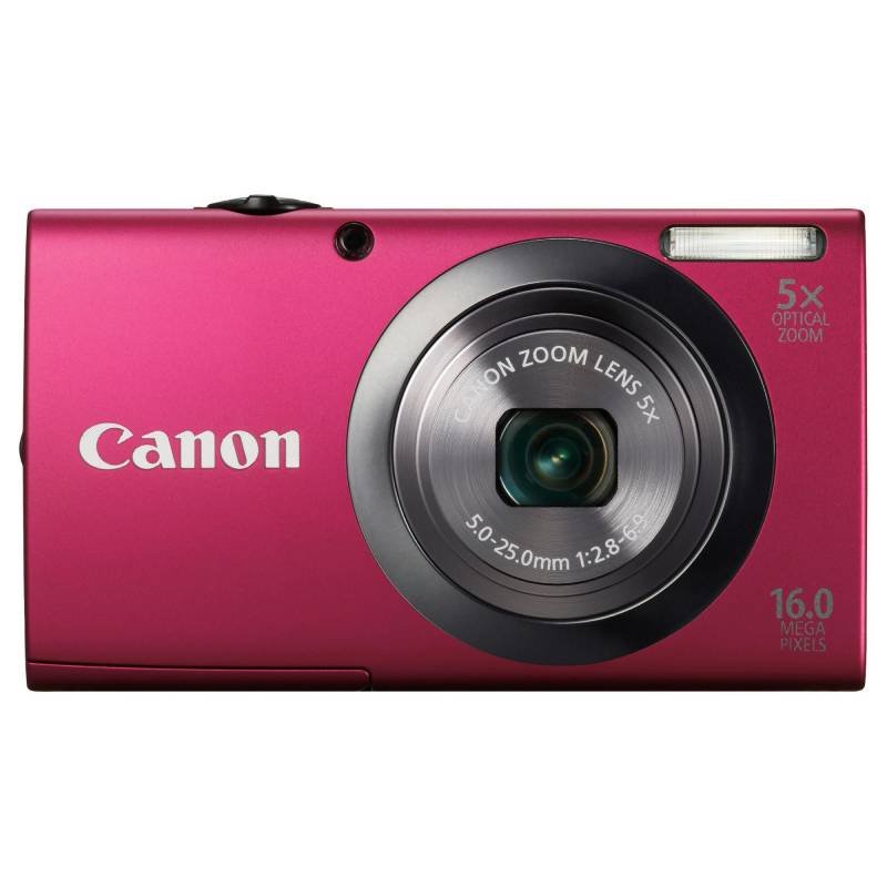 CANON POWER SHOT A2300 POINT & SHOOT (RED)