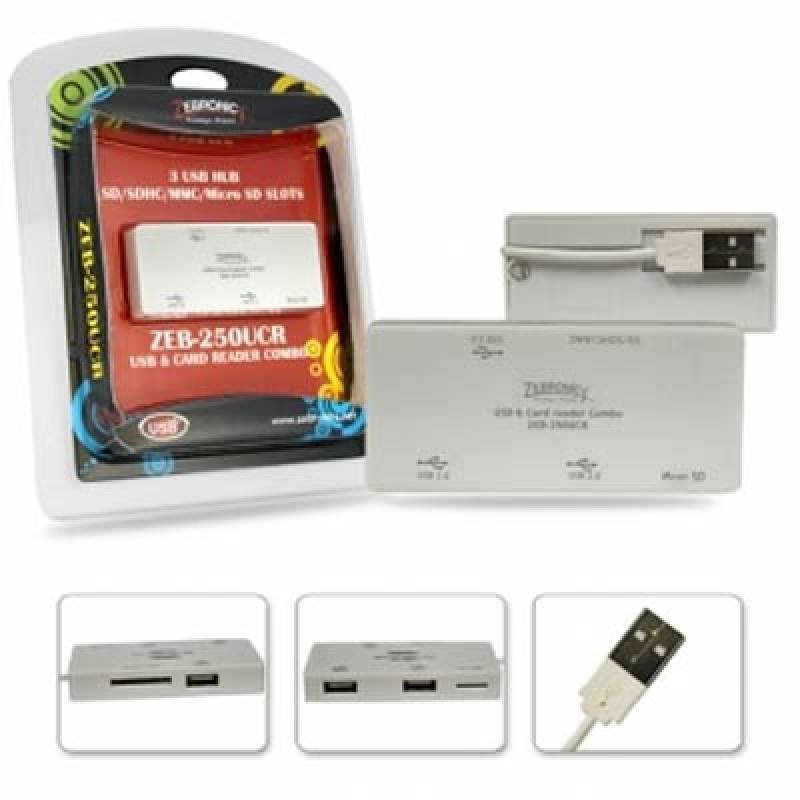 CR-250UCR ZEBRONICS USB & CARD READER COMBO