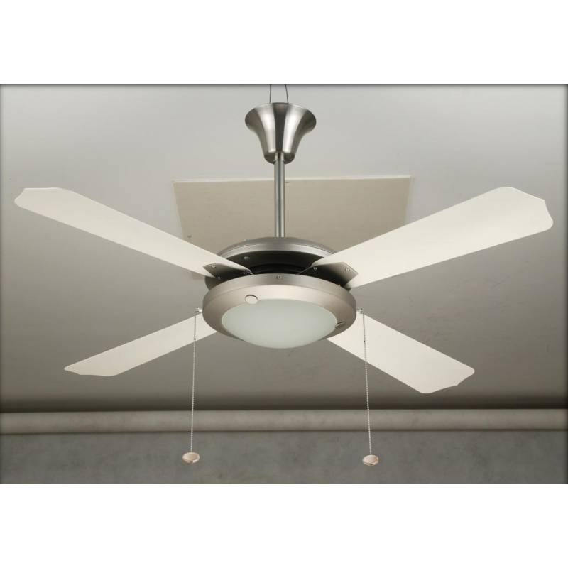 DESIGNER Ceiling Fan  SATIN  D52018W