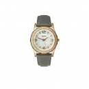 DKNY Rose Gold-tone Grey Leather  Ladies Watch NY8374