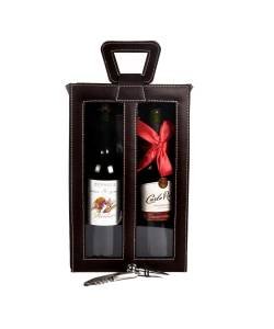 Double Wine Bottle Case