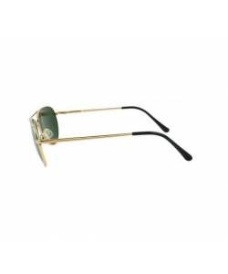 Fastrack M104GR4 Golden Green Men's Sunglasses