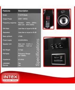 INTEX IT 2475 Beats(NEW) SPEAKERS