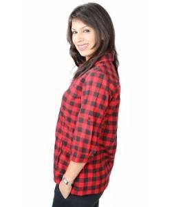 LEVI'S RED-BLACK CHECKERED SHIRT (L68266-0002)
