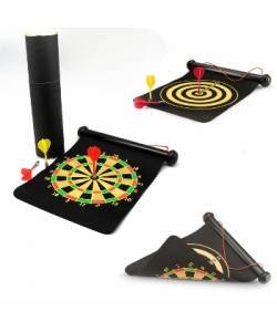 Magnetic dart board