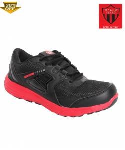 MARCO FERRO MEN BLADE LIGHT SHOES BLACK & RED 007