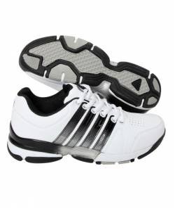 MARCO FERRO MEN  FLIGHT 9 SHOES WHITE & BLACK 00-2