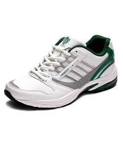 MARCO FERRO MEN  GRACE SHOES WHITE & GREEN 006