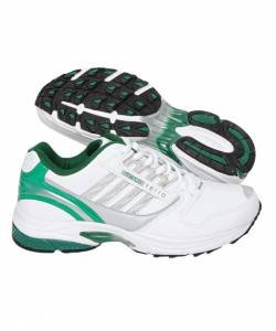 MARCO FERRO MEN  GRACE SHOES WHITE & GREEN 006
