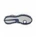 MARCO FERRO MEN JORDAN XXX SHOES WHITE & NAVY  0010
