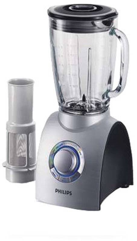 PHILIPS ALUMINIUM COLLECTION BLENDER HR 2094/00 750 W 2 L GLASS