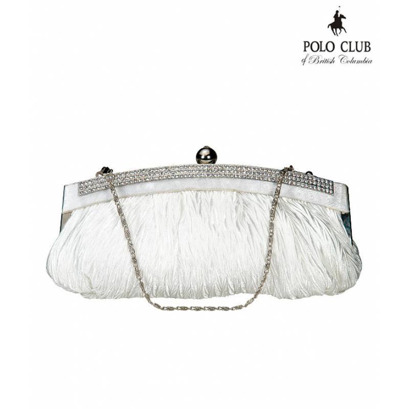 POLO CLUB CLUTCHES 6634 WHITE