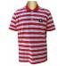 POLO CLUB RUGBY STRIPER POLO RED & WHITE PCBC-14