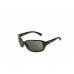 RAY-BAN RB4068 601  BLACK GREEN WOMEN  SUNGLASSES