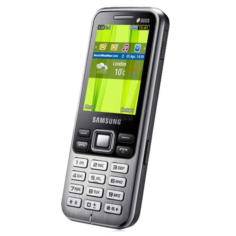 Samsung Metro DUOS C3322 (Black)