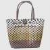Sandy's Basket Tote Bag in Brown Combo