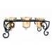 SET OF THREE VOTIVE CANDLE HOLDERS