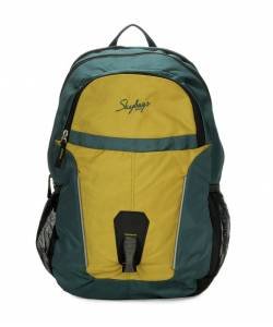 Skybags Turf Laptop Backpack 02 (Green/Yellow)  1350