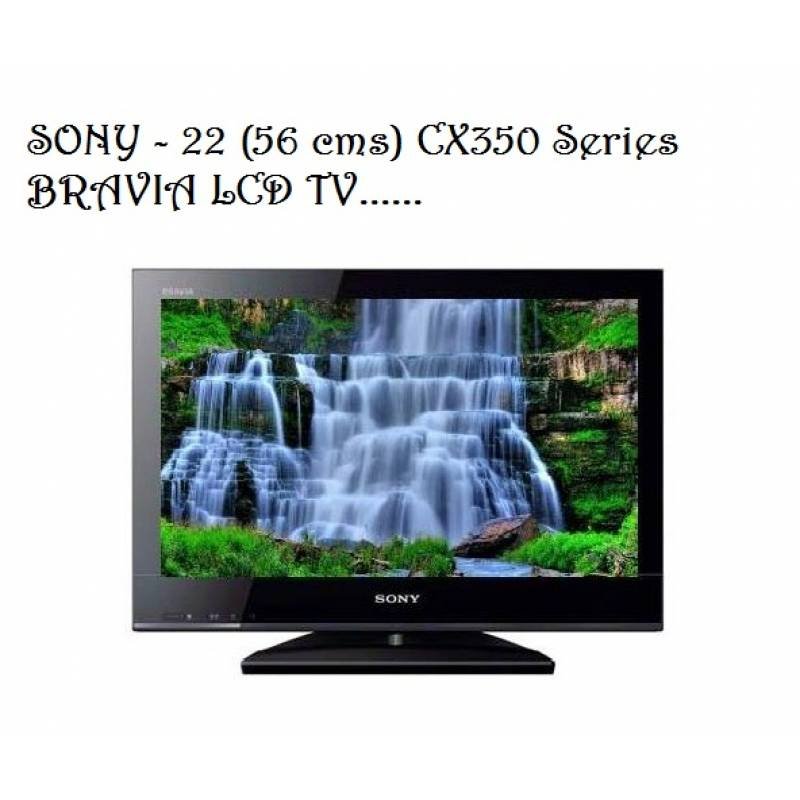 SONY - 22 (56 cms) CX350 Series BRAVIA LCD TV