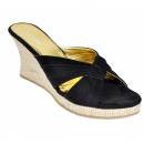 Style Walk Black Sandals for Women (905)