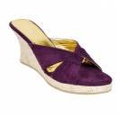 Style Walk Purple Sandals for Women (905)