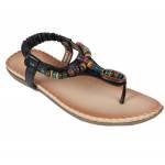 Style Walk Sandals for Women - Black (158-11)