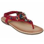 Style Walk Sandals for Women - Red (O236-16)