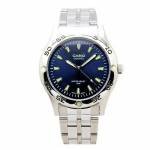 Classic MTP-1243D-2AVDF (A217) Silver / Blue Analog MEN's Watch