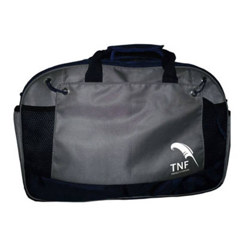 TNF GREY & BLUE BAG