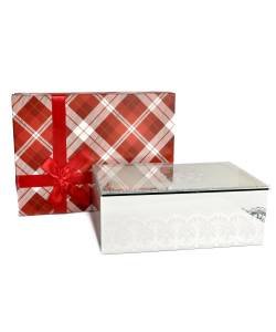 White Silver Treasure Box