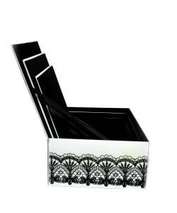 White Silver Treasure Box