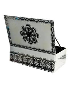 White Silver Treasure Box