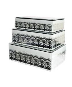 White Silver Treasure Box
