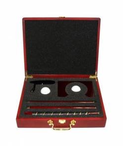 WOODEN BOX PUTTER SET