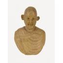 wooden Gandhi Face EC-0134-10-06