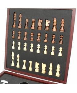 Wooden Wine Chess Set