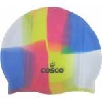 Cosco Silicone Multi Color Swimming Cap