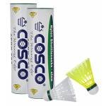 Cosco Aero 737 Nylon Shuttlecock (Pack Of 6)