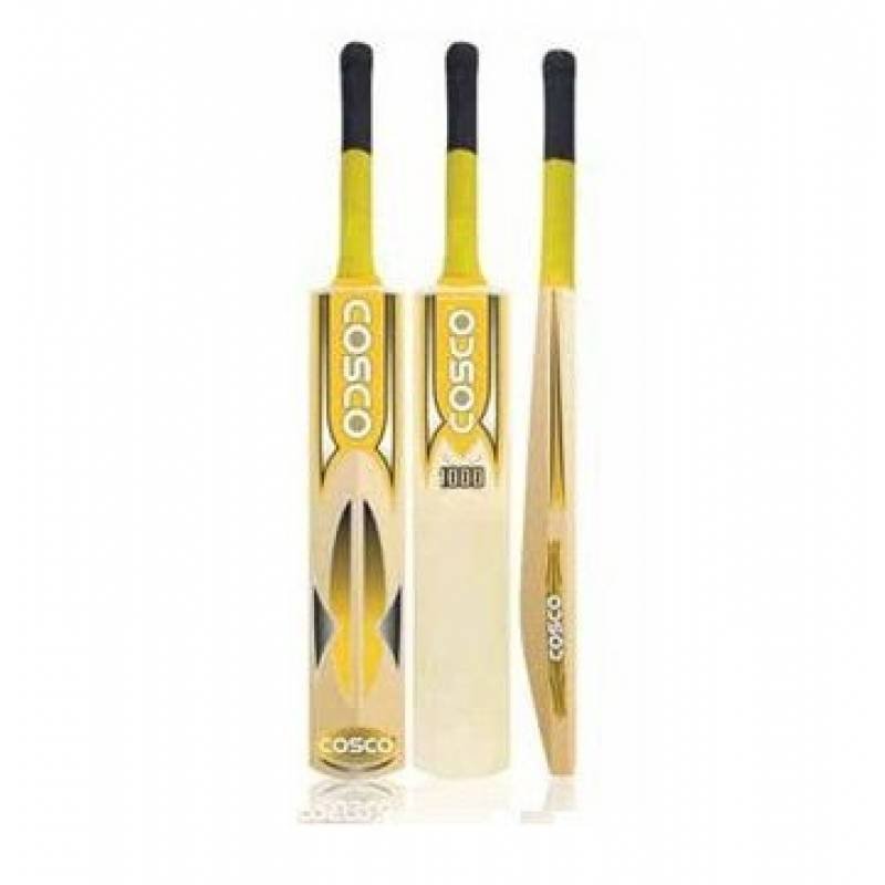  Cosco 1000 English Willow 1 Star Cricket Bat (Full Size )